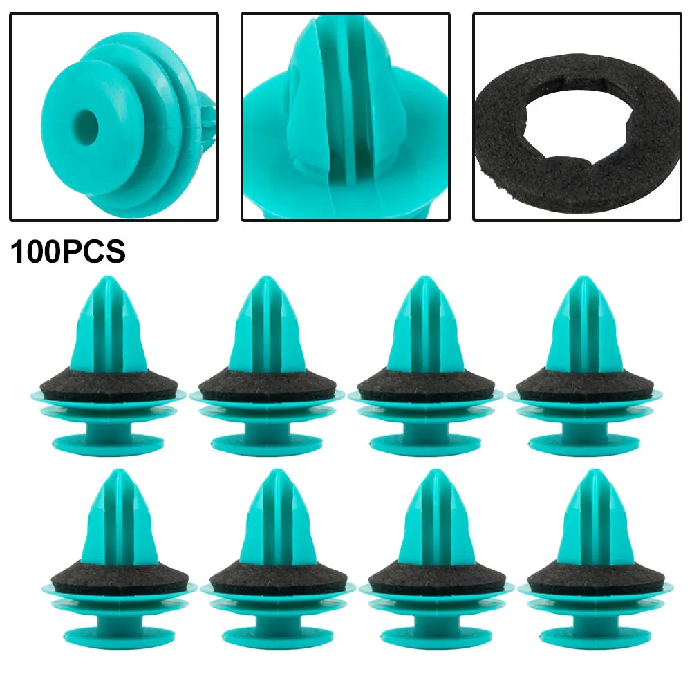 Screw Car Rivets Sponge Pads Accessories Replacement Repair Kit Set 100Pcs Plastic Retaining Door Seal Panel Ring
Screw Car Rivets Sponge Pads Accessories Replacement Repair Kit Set 100Pcs Plastic Retaining Door Seal Panel Ring
