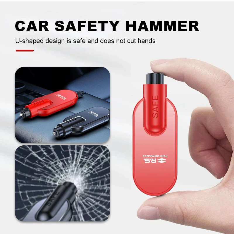 2 In 1 Car Safety Hammer Emergency Glass Breaker Cut Accessories For Renault Clio Arkana Captur Twingo Talisman RS Logan Duster
2 In 1 Car Safety Hammer Emergency Glass Breaker Cut Accessories For Renault Clio Arkana Captur Twingo Talisman RS Logan Duster