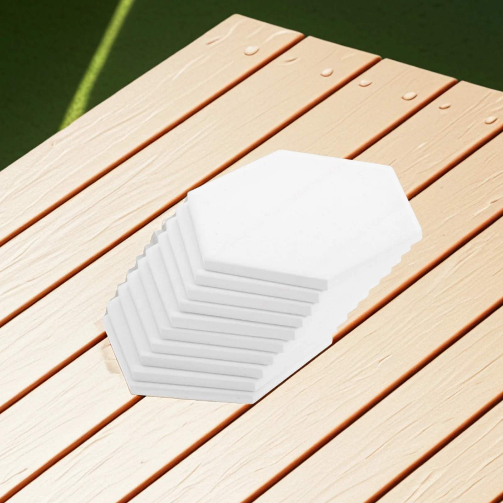 10Set White Ceramic Hexagonal Coasters DIY Blank for Sublimation Printing Non-Slip Scald-Proof Absorbent Cup Mats Matte
10Set White Ceramic Hexagonal Coasters DIY Blank for Sublimation Printing Non-Slip Scald-Proof Absorbent Cup Mats Matte