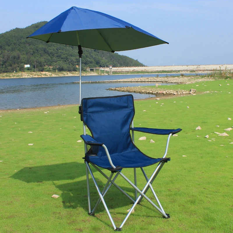 Fishing chair with umbrella, outdoor leisure sunshade chair, portable armchair, outdoor camping dining chair
Fishing chair with umbrella, outdoor leisure sunshade chair, portable armchair, outdoor camping dining chair