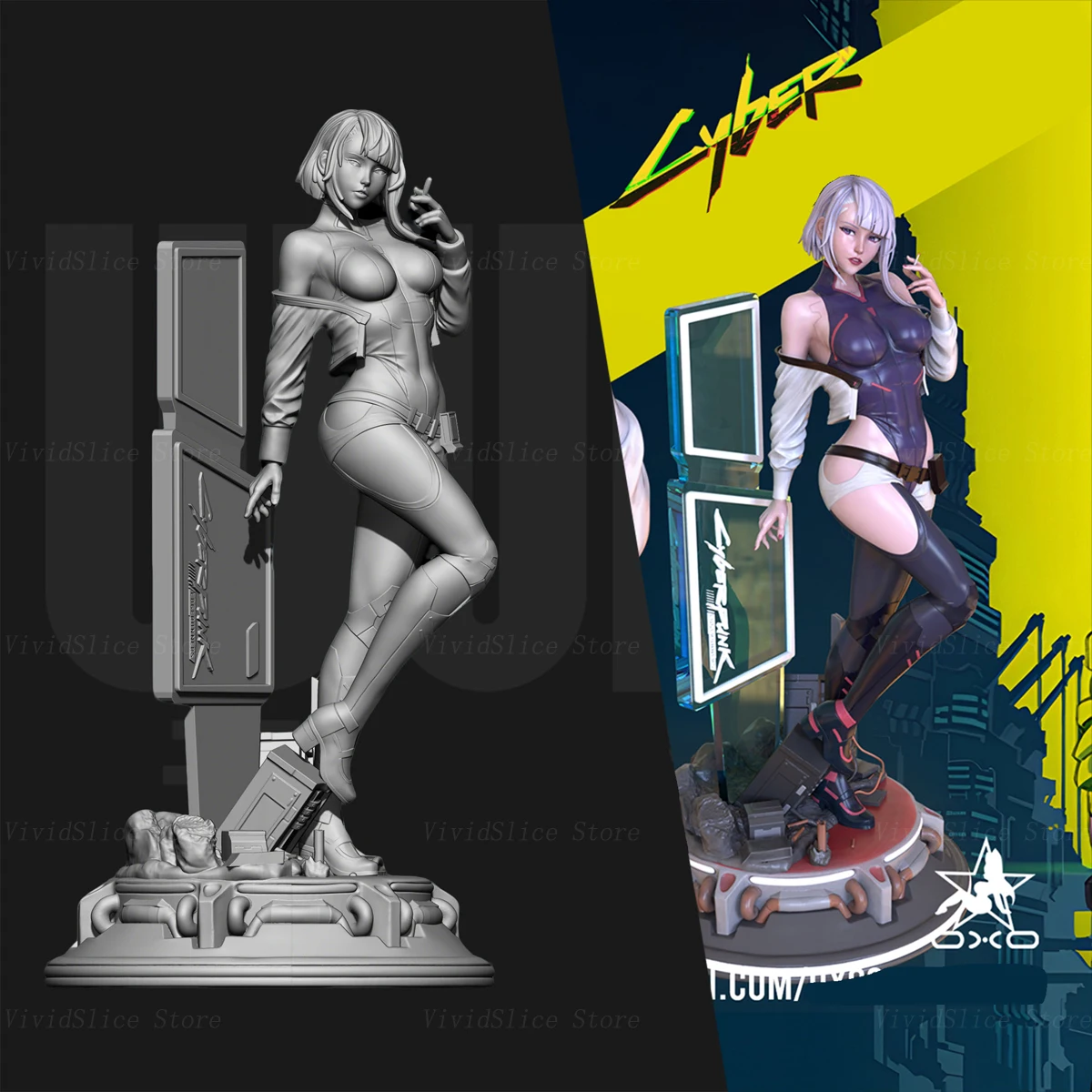 1/18 1/24 Lucy Cyberpunk 3D Print Resin Model Garage Kit Unpainted High-Detail Miniature Figure
1/18 1/24 Lucy Cyberpunk 3D Print Resin Model Garage Kit Unpainted High-Detail Miniature Figure