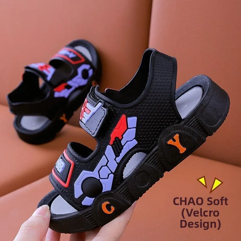 Boys Sandals Anti-Slip Soft Bottom Beach Shoes Summer Children's Footwear Trendy Middle Large Children Baby Boy Sandals
Boys Sandals Anti-Slip Soft Bottom Beach Shoes Summer Children's Footwear Trendy Middle Large Children Baby Boy Sandals
