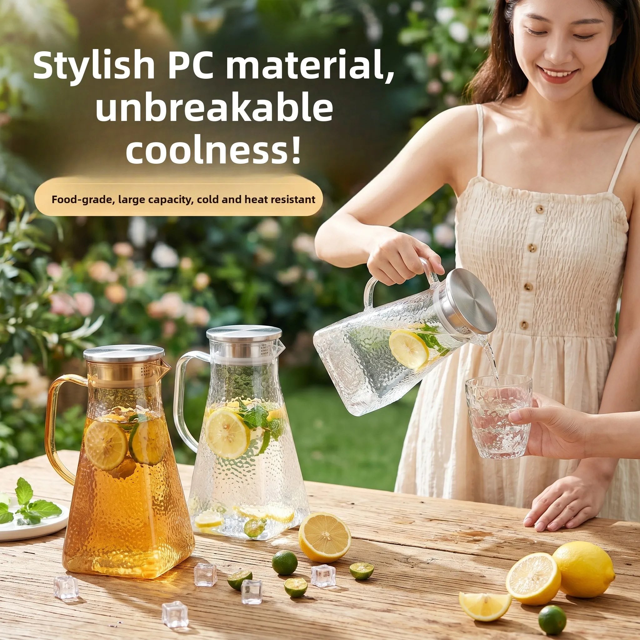 Large Capacity Acrylic Tea Pot Heat Resistant Food Grade Water Bottle Nordic Style Home Use Cool Water Pot Positive Rich
Large Capacity Acrylic Tea Pot Heat Resistant Food Grade Water Bottle Nordic Style Home Use Cool Water Pot Positive Rich
