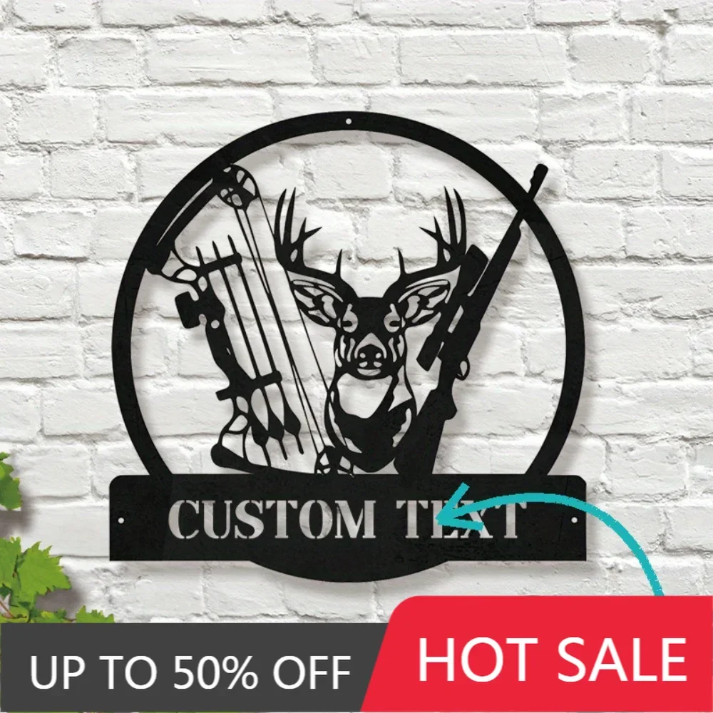 Iron Art Decorative Painting Exclusive Custom Deer Hunting Metal Wall Decoration Personalized Nameplate for Home with Modern Des
Iron Art Decorative Painting Exclusive Custom Deer Hunting Metal Wall Decoration Personalized Nameplate for Home with Modern Des