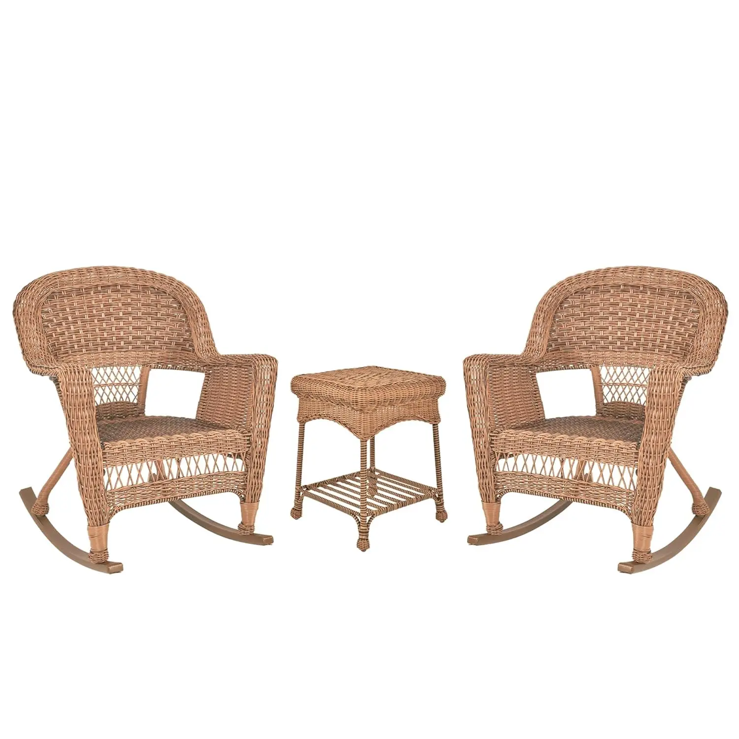 Комплект из 3-х плетеных кресел-качалок для улицы, сада, цвет медовый, на заказ
Комплект из 3-х плетеных кресел-качалок для улицы, сада, цвет медовый, на заказ