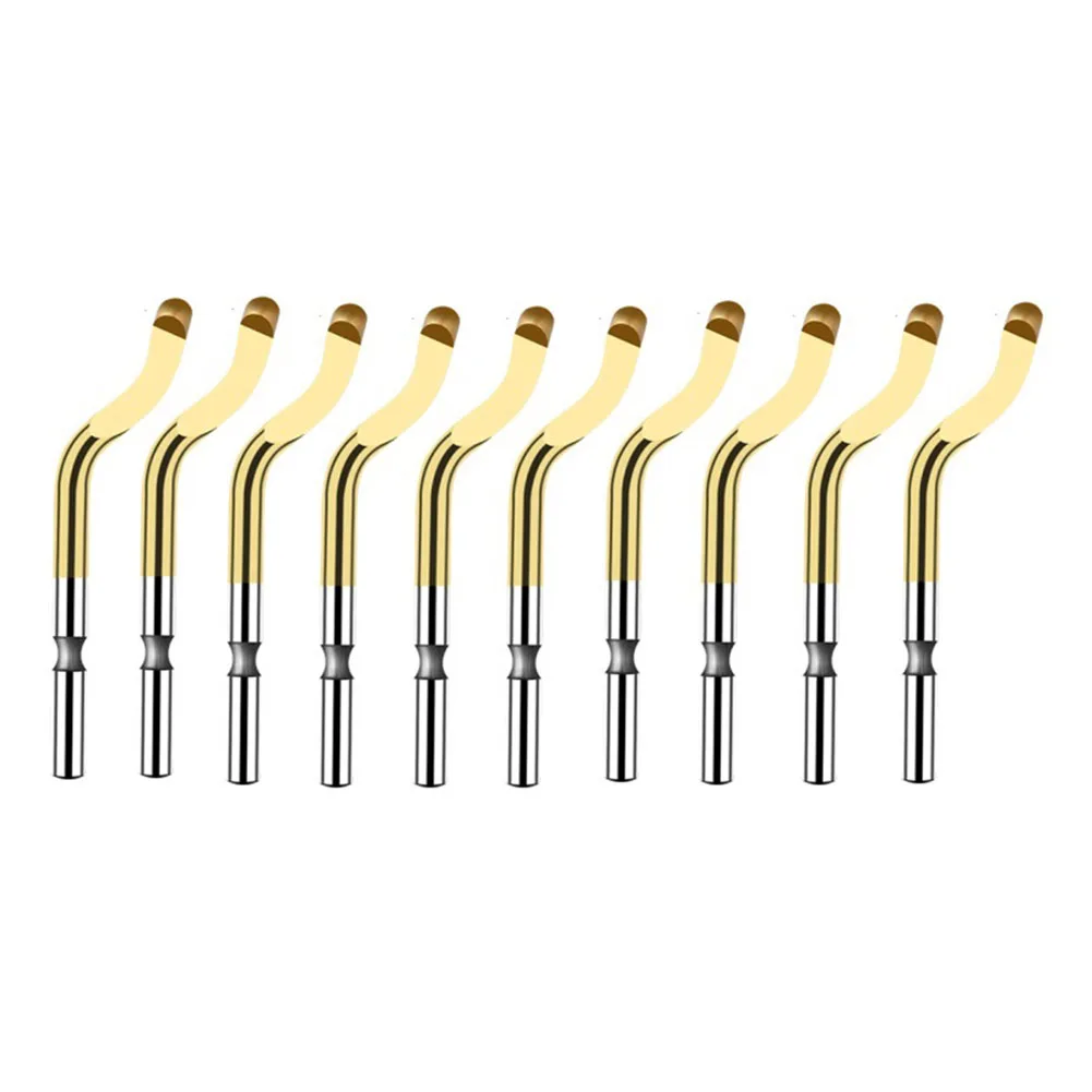 Easy To Use Deburring Burr Blade Burr Blade Flexible Deburring Tool Gold Color High-speed Steel Blade Industrial Use
Easy To Use Deburring Burr Blade Burr Blade Flexible Deburring Tool Gold Color High-speed Steel Blade Industrial Use