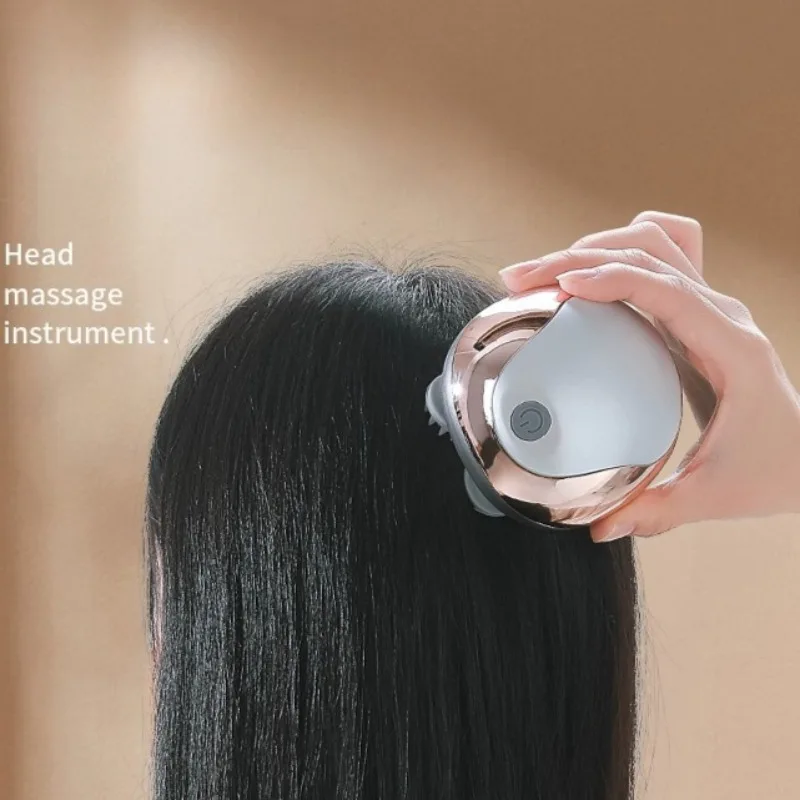 Mini Head Massager Magnetic Rechargeable Massager Electric Scalp Kneading Multifunction Physiotherapy Instrument
Mini Head Massager Magnetic Rechargeable Massager Electric Scalp Kneading Multifunction Physiotherapy Instrument