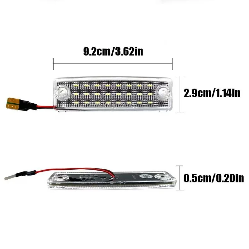 For Toyota 4Runner 1996 1997 1998-2022 For Toyota Sequoia 2008-2019 2pcs Car LED License Plate Lights Car-Styling Number Lamps
For Toyota 4Runner 1996 1997 1998-2022 For Toyota Sequoia 2008-2019 2pcs Car LED License Plate Lights Car-Styling Number Lamps