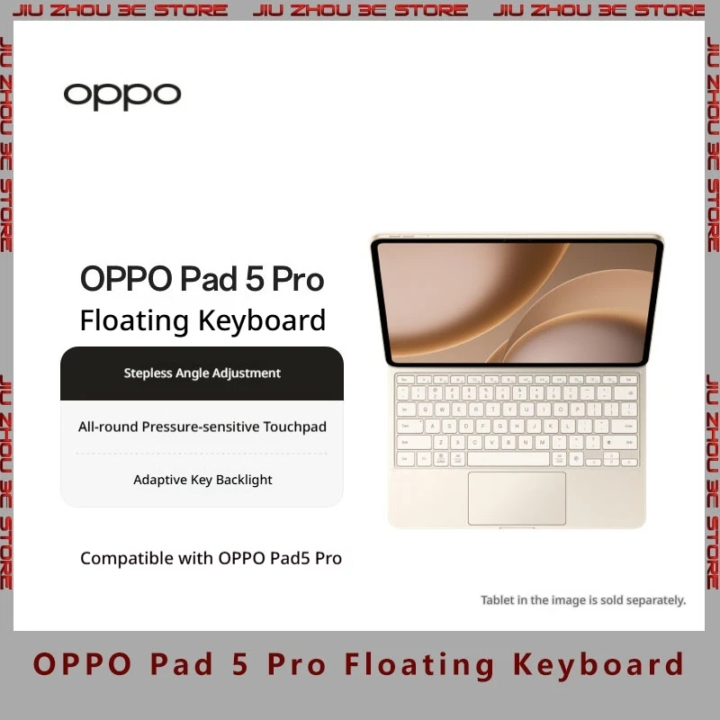 OPPO Floating Keyboard For OPPO Pad 5 Pro Stepless Angle Adjustment 2026 New Product For Office Home Daily Creative Work
OPPO Floating Keyboard For OPPO Pad 5 Pro Stepless Angle Adjustment 2026 New Product For Office Home Daily Creative Work