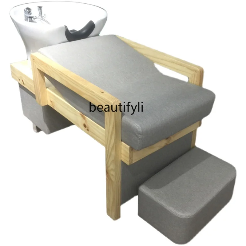 Stainless Steel Half Lying Shampoo Chair for Hair Salon Barber Shop Ceramic Basin with Energy-Saving Water Heater Flushing Bed
Stainless Steel Half Lying Shampoo Chair for Hair Salon Barber Shop Ceramic Basin with Energy-Saving Water Heater Flushing Bed