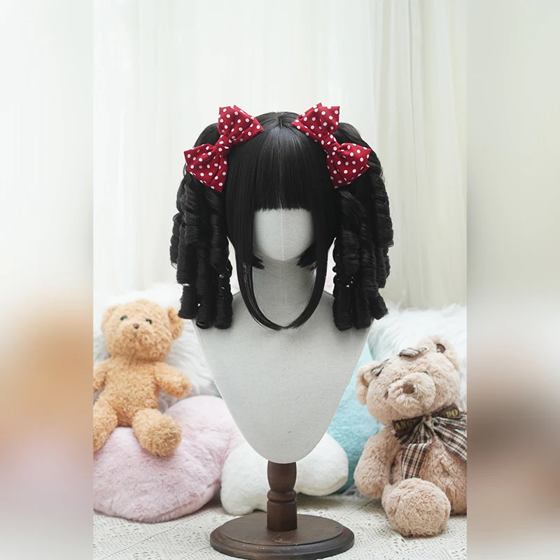 Парик в стиле Лолита с двумя хвостами в стиле Ренессанс | Термостойкие синтетические волосы с челкой для косплея, Хэллоуина, аниме-тематики
Парик в стиле Лолита с двумя хвостами в стиле Ренессанс | Термостойкие синтетические волосы с челкой для косплея, Хэллоуина, аниме-тематики