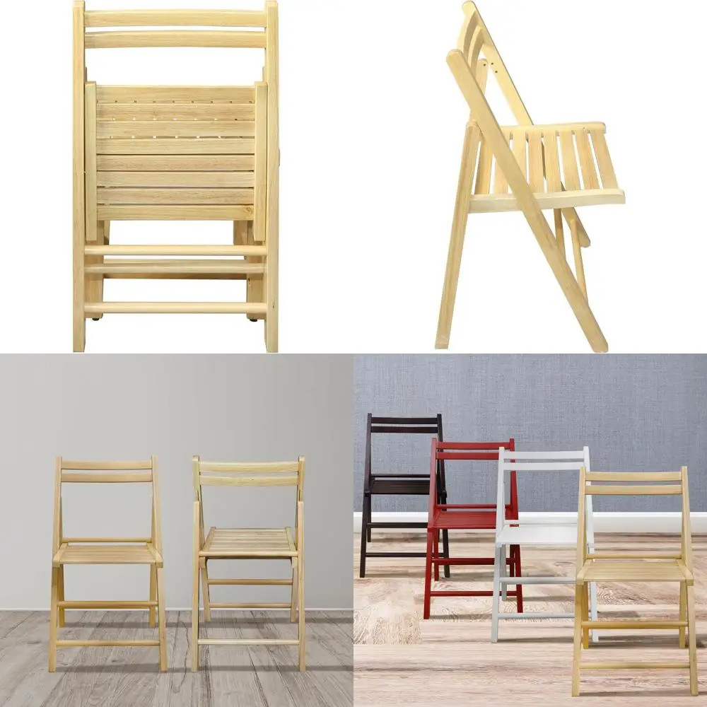 Pair of Vintage Wooden Chairs - Natural Finish
Pair of Vintage Wooden Chairs - Natural Finish