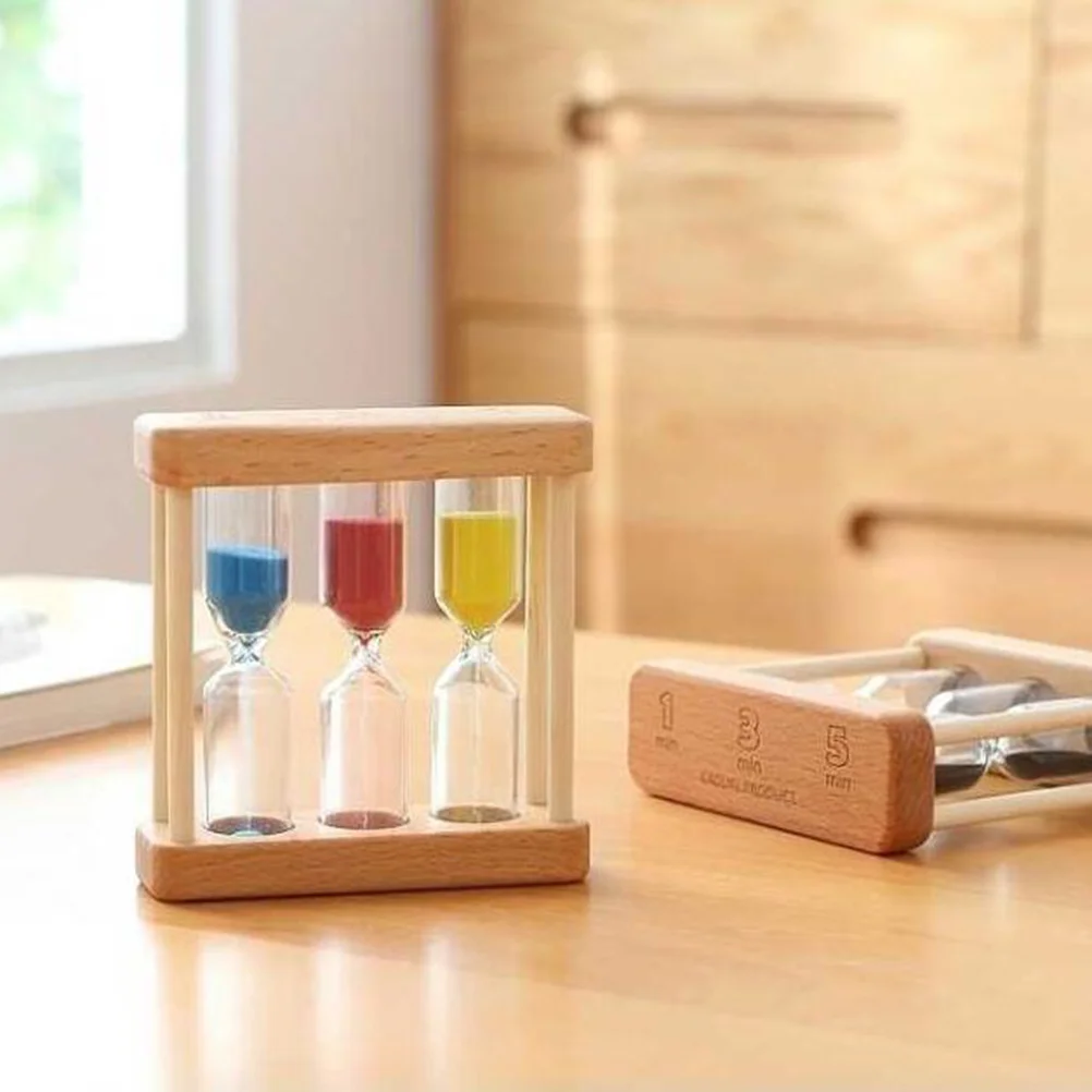 1 3 5 Minutes Wooden Frame Sandglass Blue Sand Hourglass Timer for Office Desk Study Yoga Meditation Patience Exercise Gift 
1 3 5 Minutes Wooden Frame Sandglass Blue Sand Hourglass Timer for Office Desk Study Yoga Meditation Patience Exercise Gift