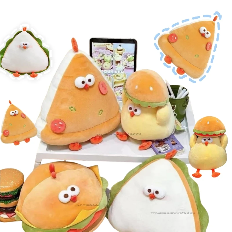 Adorable Burger Sandwich Pizza Chicken Plush Toys Pillow Soft Simulation Cute Dolls Stuffed Animal for Boys Girlsl Gifts Deco
Adorable Burger Sandwich Pizza Chicken Plush Toys Pillow Soft Simulation Cute Dolls Stuffed Animal for Boys Girlsl Gifts Deco