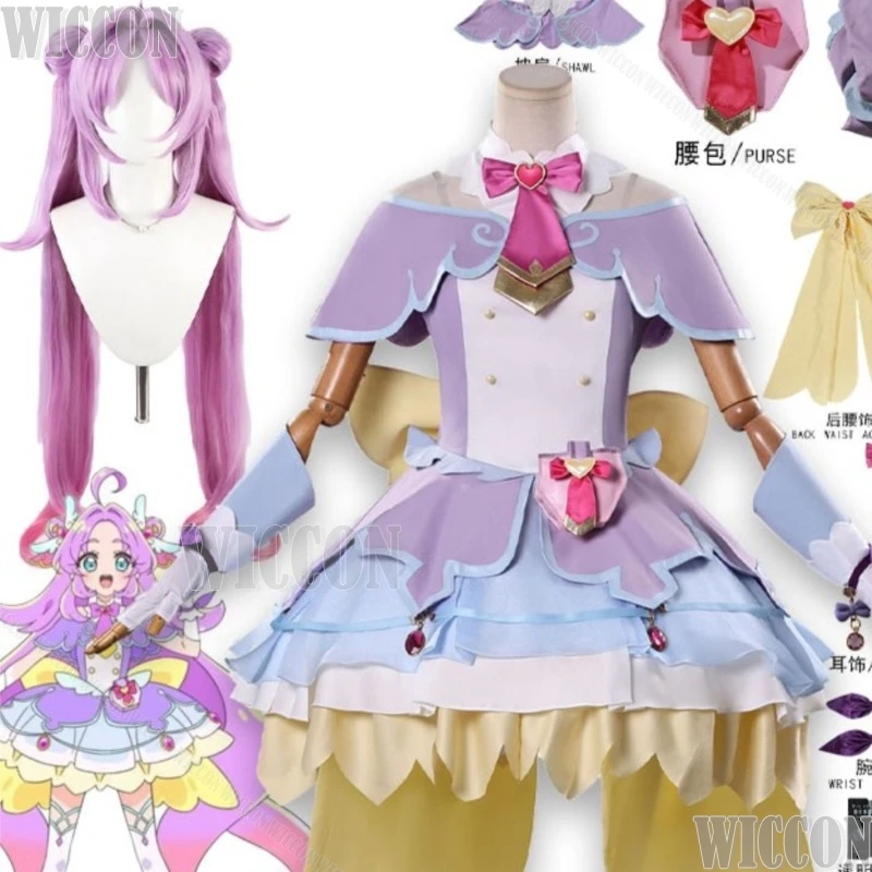 Star Detective Precure Cure Answer Akechi Anna Cosplay Costume Purple Lolita Dress Wig Combat Carnival Outfit Navidad Carnaval
Star Detective Precure Cure Answer Akechi Anna Cosplay Costume Purple Lolita Dress Wig Combat Carnival Outfit Navidad Carnaval