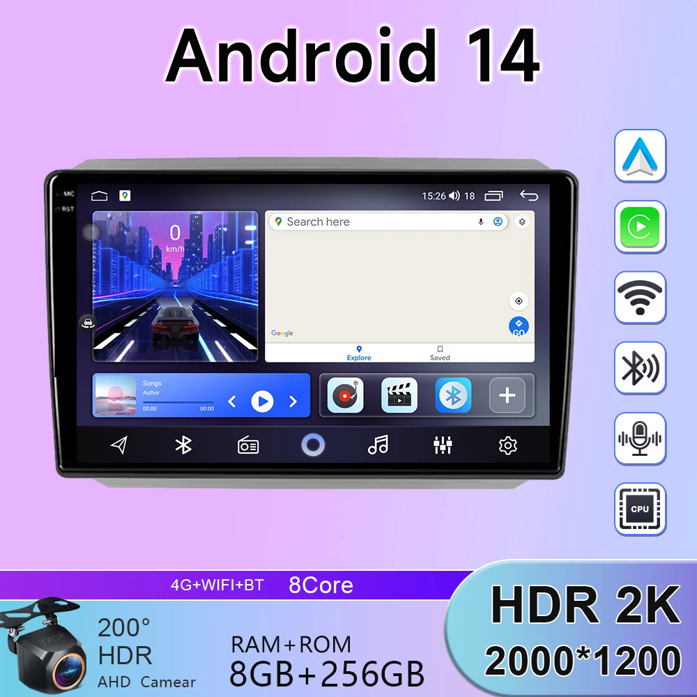 For Suzuki Big Dipper Wagonr Wagon R X5 2004+ Video Player Android Auto Car Radio GPS Navigation intelligent system Multimedia
For Suzuki Big Dipper Wagonr Wagon R X5 2004+ Video Player Android Auto Car Radio GPS Navigation intelligent system Multimedia