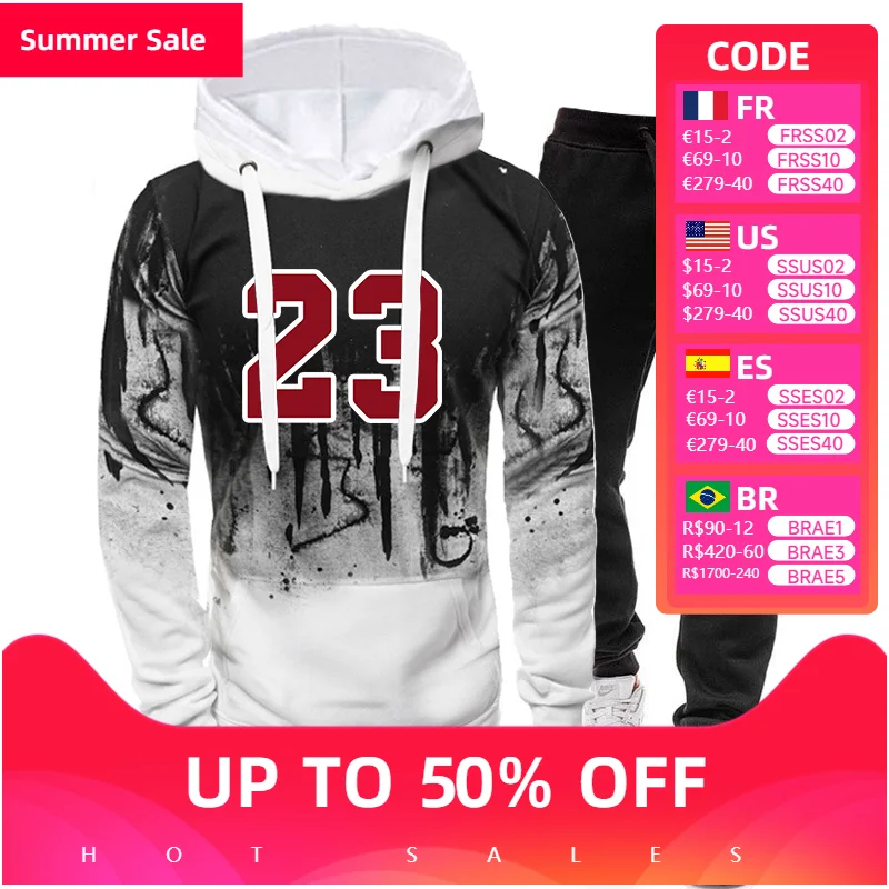 Casual Hoodies Jogging Sweatshirt Men Sweat Pants Fashion Comfort Autumn Winter Daily Dressing Sports Sweatpants Men's Tracksuit
Casual Hoodies Jogging Sweatshirt Men Sweat Pants Fashion Comfort Autumn Winter Daily Dressing Sports Sweatpants Men's Tracksuit