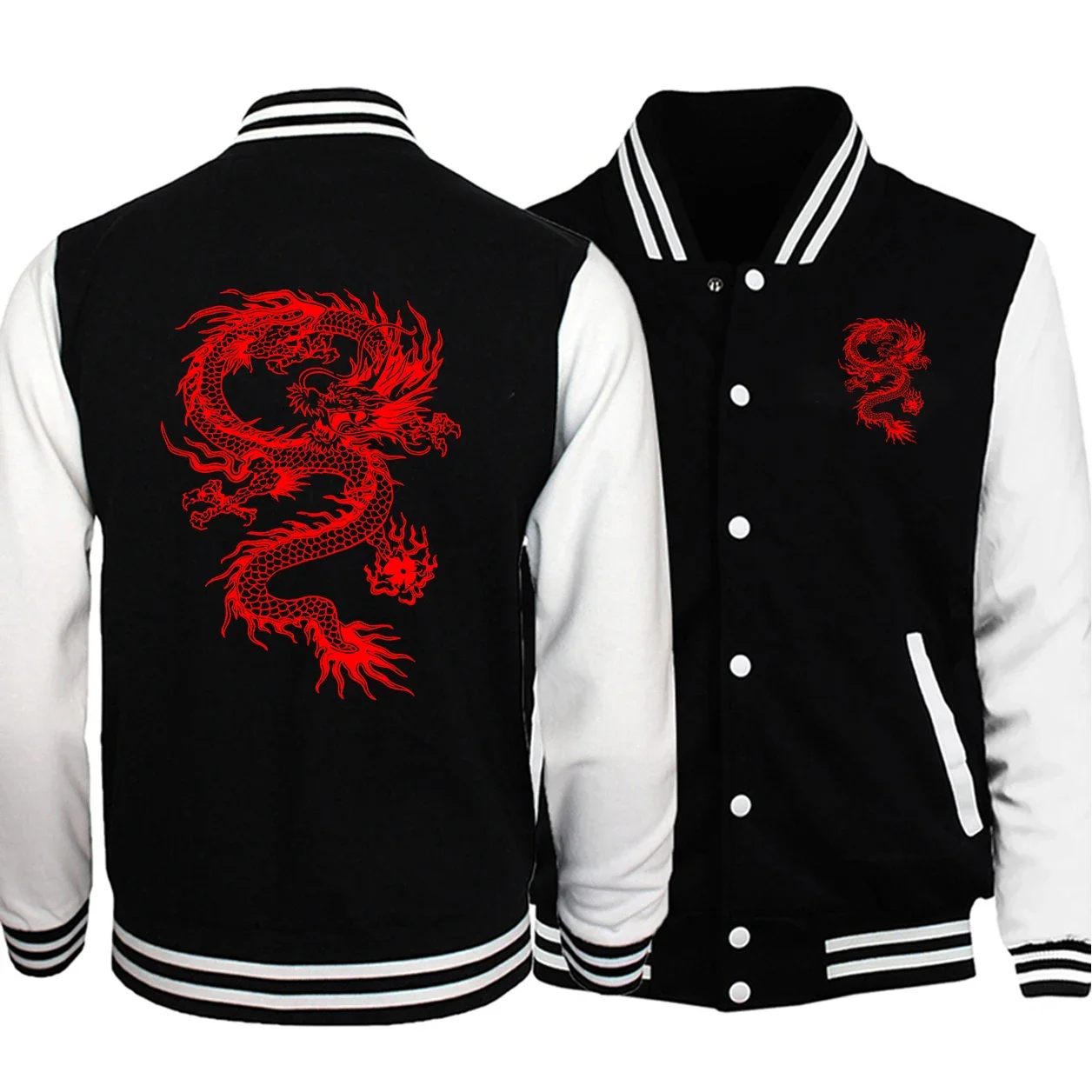 Personalized Red Dragon Pattern Men's Jackets Breathable Oversize Clothing Trendy Casual Autumn Streetwear Baseball Uniform
Personalized Red Dragon Pattern Men's Jackets Breathable Oversize Clothing Trendy Casual Autumn Streetwear Baseball Uniform
