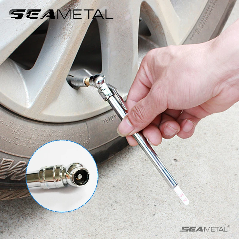 Vehicle Tire Air Pressure Gauge High Precision Pressure Measuring Pen for Vehicles Tester Dual Head Gauge Tool BHL2004-FRO
Vehicle Tire Air Pressure Gauge High Precision Pressure Measuring Pen for Vehicles Tester Dual Head Gauge Tool BHL2004-FRO