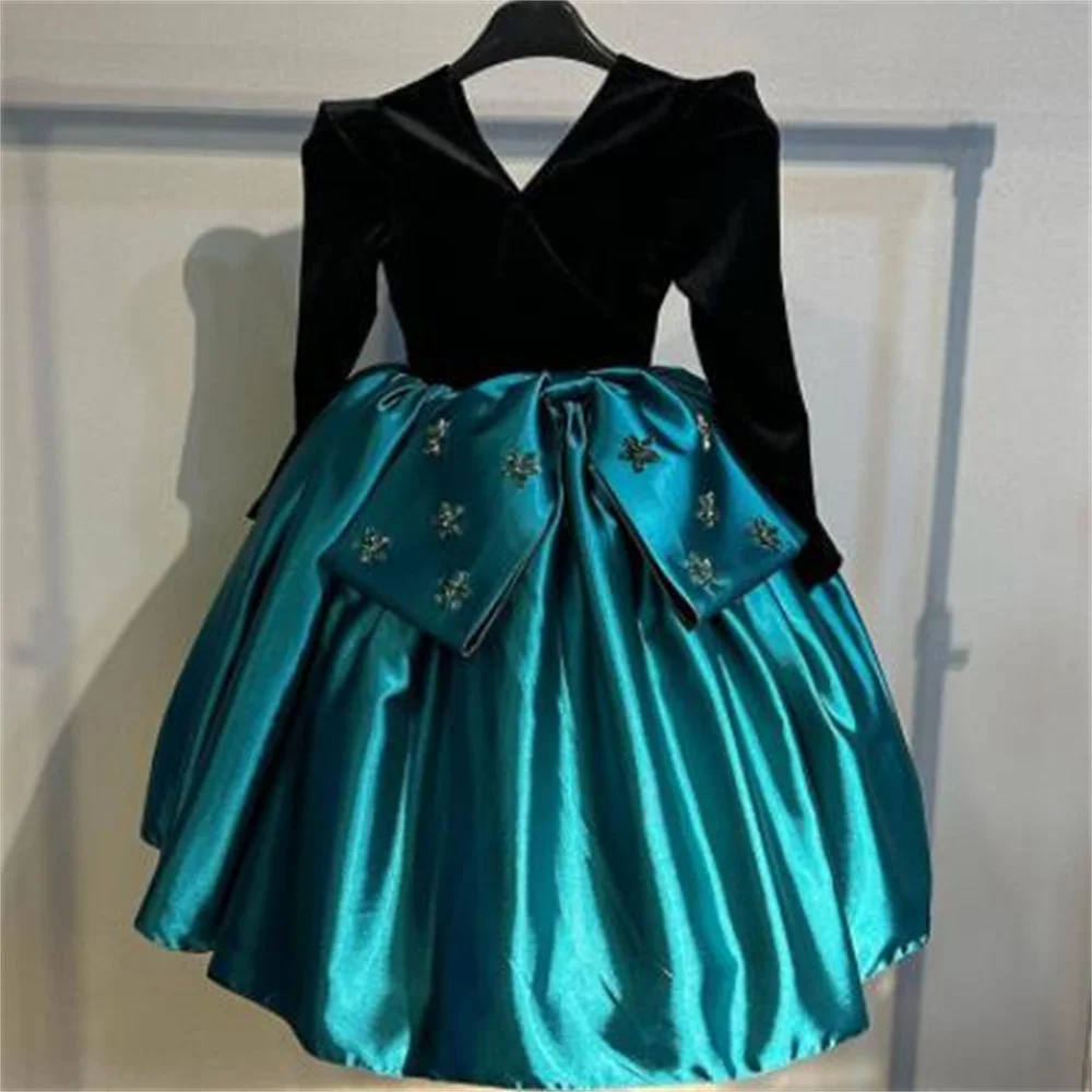 Girls' Long sleeved Princess Dress 2024 New Birthday Flower Girl Fluffy Dress Elegant party
Girls' Long sleeved Princess Dress 2024 New Birthday Flower Girl Fluffy Dress Elegant party