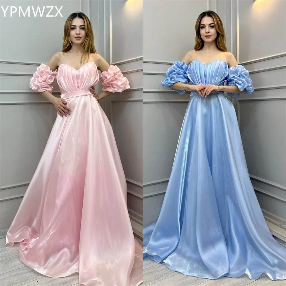 Customized Evening Dress Party Occasion Prom Gown Women YPMWZX Sweetheart Ball Floor Length Skirts Draped Ruffle Bespoke Occasi
Customized Evening Dress Party Occasion Prom Gown Women YPMWZX Sweetheart Ball Floor Length Skirts Draped Ruffle Bespoke Occasi