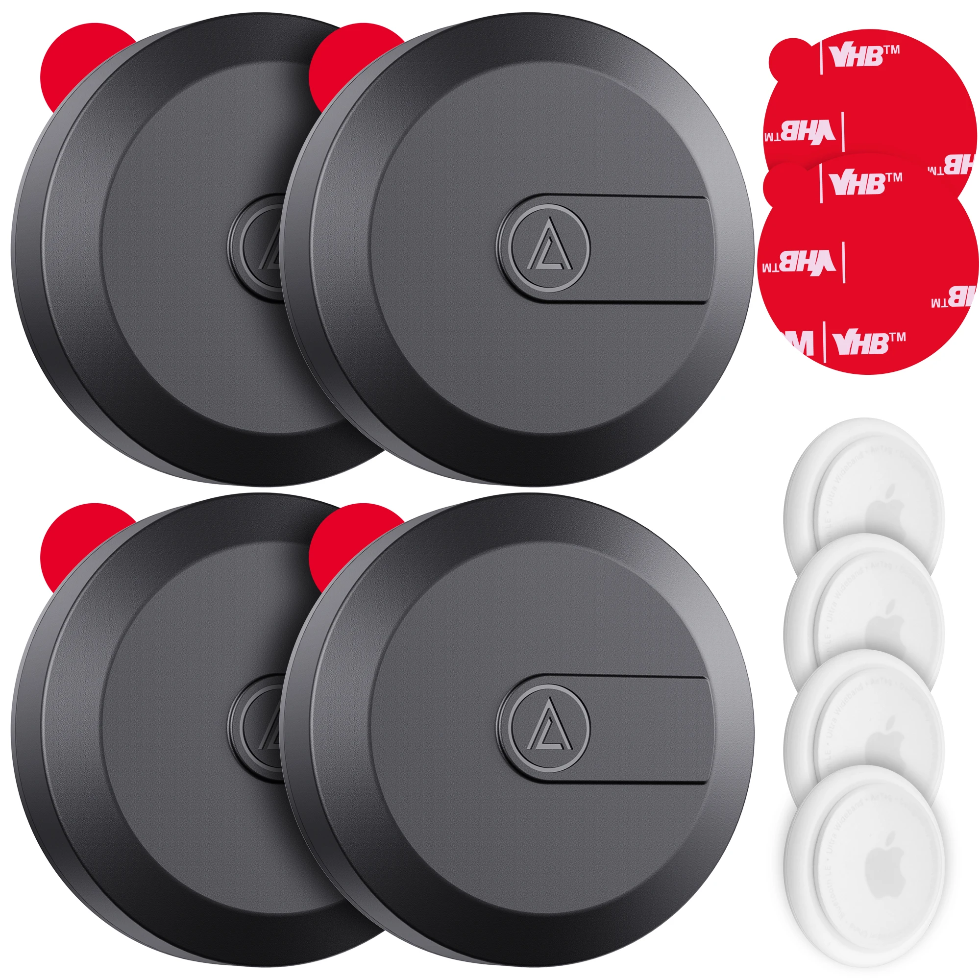 Waterproof Airtags Case with Adhesive Sticker Apple Airtag Case for Bike Wallet TV Remote Drone Camera Car Air tag Holder 4 Pack
Waterproof Airtags Case with Adhesive Sticker Apple Airtag Case for Bike Wallet TV Remote Drone Camera Car Air tag Holder 4 Pack
