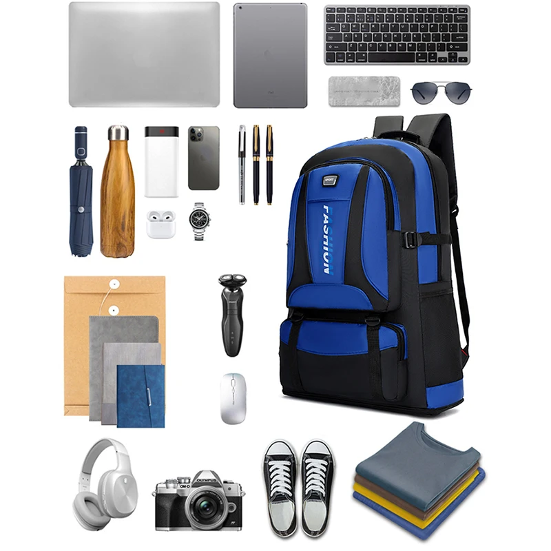 Large capacity backpack, expandable outdoor travel bag, wear-resistant and simple sports backpack, outdoor cycling and leisure b
Large capacity backpack, expandable outdoor travel bag, wear-resistant and simple sports backpack, outdoor cycling and leisure b