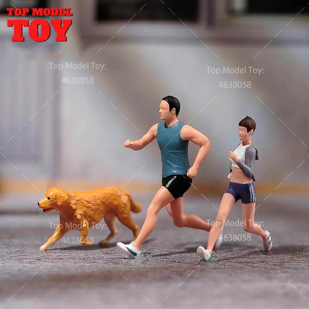 Painted Miniatures 1/64 1/43 1/87 Running Boy Girl Lovers and Dog Scene Figure Dolls Unpainted Model For Cars Vehicles Toy
Painted Miniatures 1/64 1/43 1/87 Running Boy Girl Lovers and Dog Scene Figure Dolls Unpainted Model For Cars Vehicles Toy