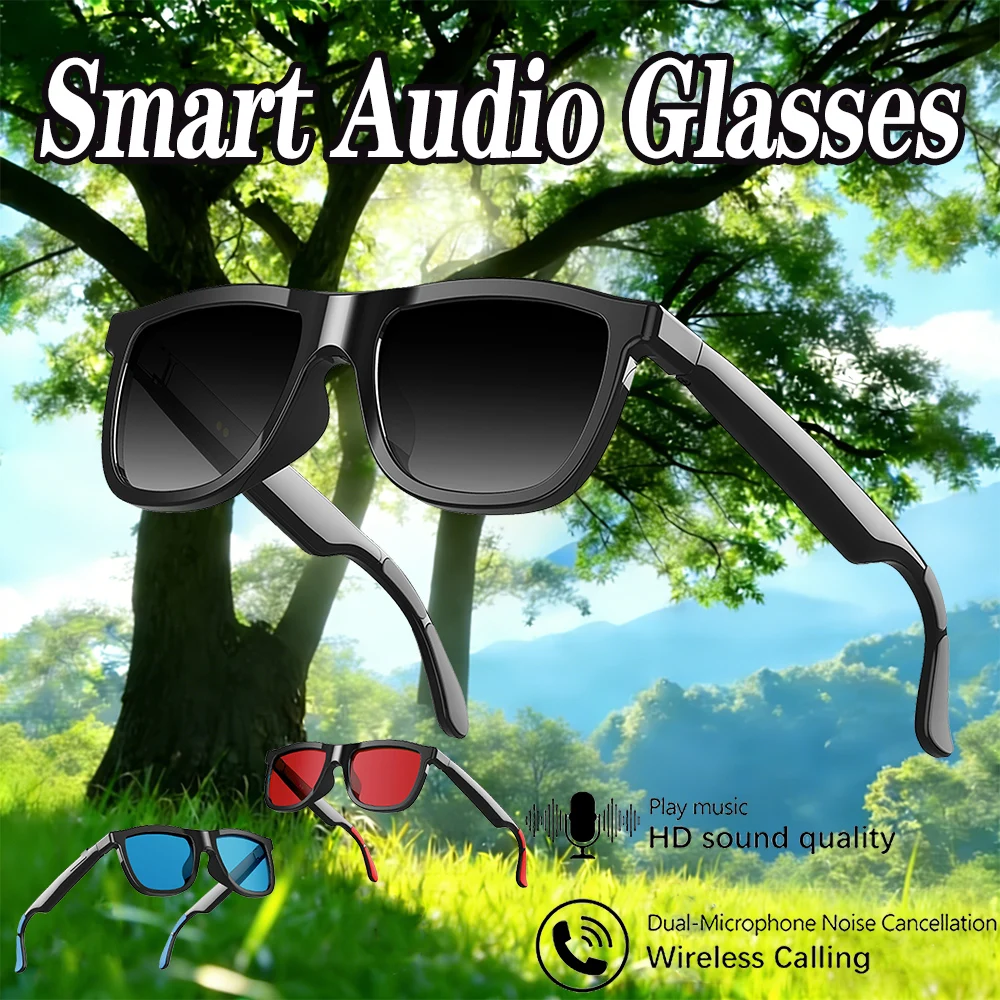 Smart Audio Glasses Voice Calls and Listening To Music Electrochromic Lenses Magnetic Charging Light and Convenient Smartglasses
Smart Audio Glasses Voice Calls and Listening To Music Electrochromic Lenses Magnetic Charging Light and Convenient Smartglasses