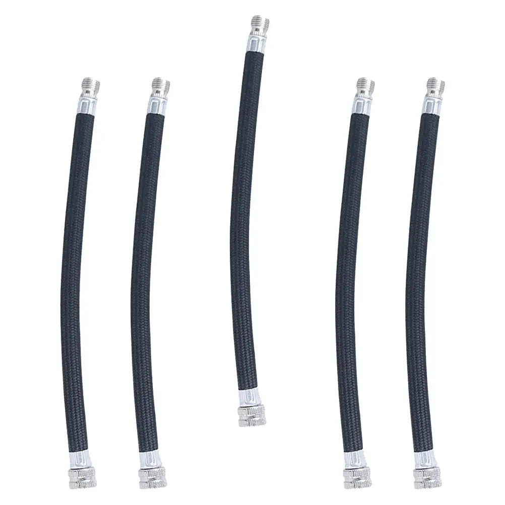 5 Pcs Air Pump Extension Tube Bicycle Replacement Hose Inflatable Bike Alloy Tire Inflator
5 Pcs Air Pump Extension Tube Bicycle Replacement Hose Inflatable Bike Alloy Tire Inflator
