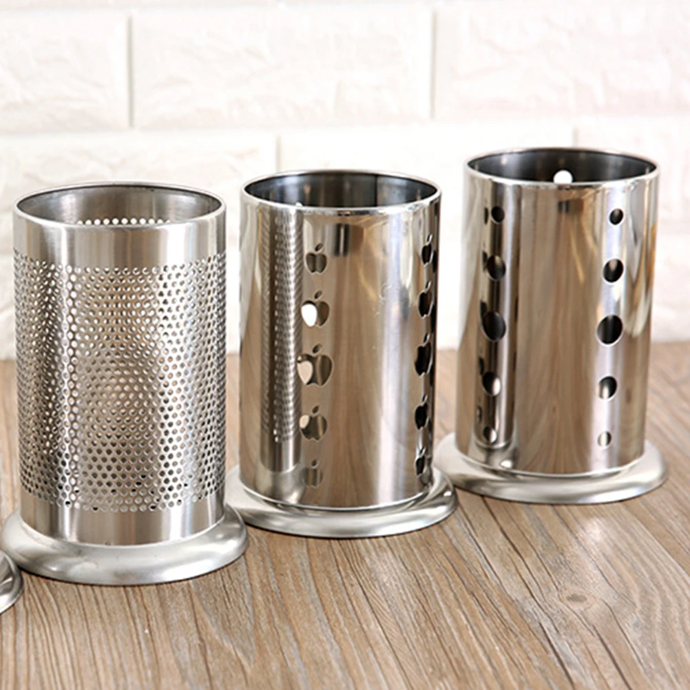 Stainless Steel Utensil Holder Thick Heavy Duty Countertop Organizer Drain Holes Lightweight Flatware Storage Rack Dish
Stainless Steel Utensil Holder Thick Heavy Duty Countertop Organizer Drain Holes Lightweight Flatware Storage Rack Dish