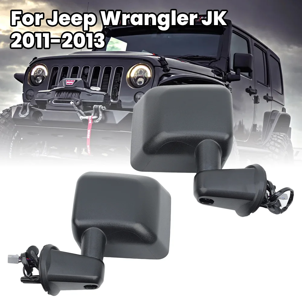 5 Pins Door Rearview Mirror Assembly For Jeep Wrangler JK 2011 2012 2013 Textured Black Heated Side Wing Mirror Car Accessories
5 Pins Door Rearview Mirror Assembly For Jeep Wrangler JK 2011 2012 2013 Textured Black Heated Side Wing Mirror Car Accessories