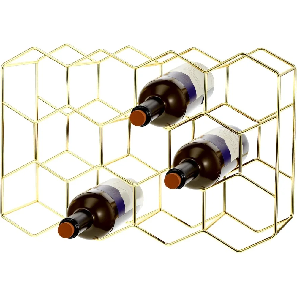 countertop wine rack for 14 bottles - freestanding modern gold wine bottle holder stand for kitchen, bar, pantry, no assembly re
countertop wine rack for 14 bottles - freestanding modern gold wine bottle holder stand for kitchen, bar, pantry, no assembly re
