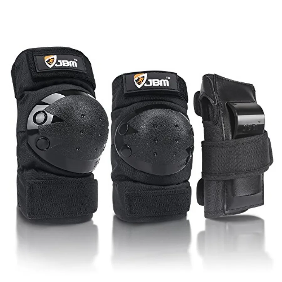 Adult and Knee Pads Elbow Pads and Wrist Guards for Inline Skating, Roller Skating, Skateboarding, Scootering
Adult and Knee Pads Elbow Pads and Wrist Guards for Inline Skating, Roller Skating, Skateboarding, Scootering