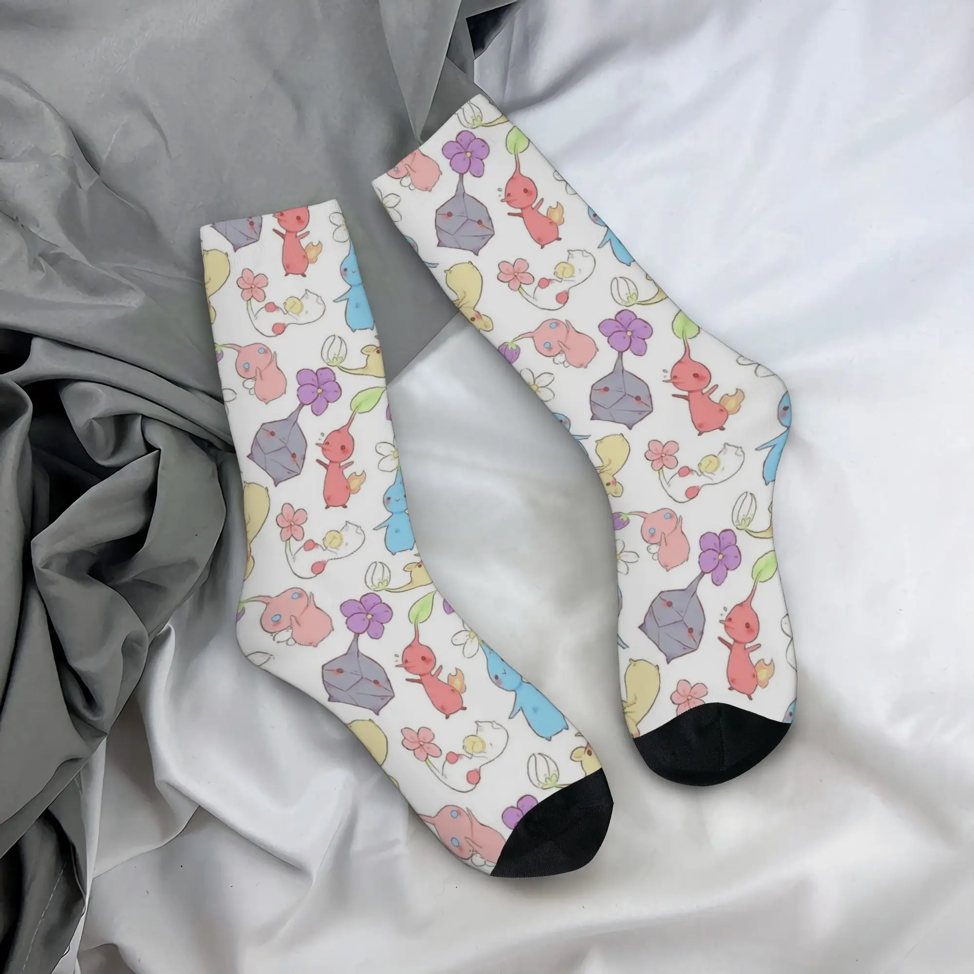 Winter Warm Hip-hop Men's Women's Game Cartoon Cute Pikmin Socks Sweat Absorbing Crew Socks
Winter Warm Hip-hop Men's Women's Game Cartoon Cute Pikmin Socks Sweat Absorbing Crew Socks