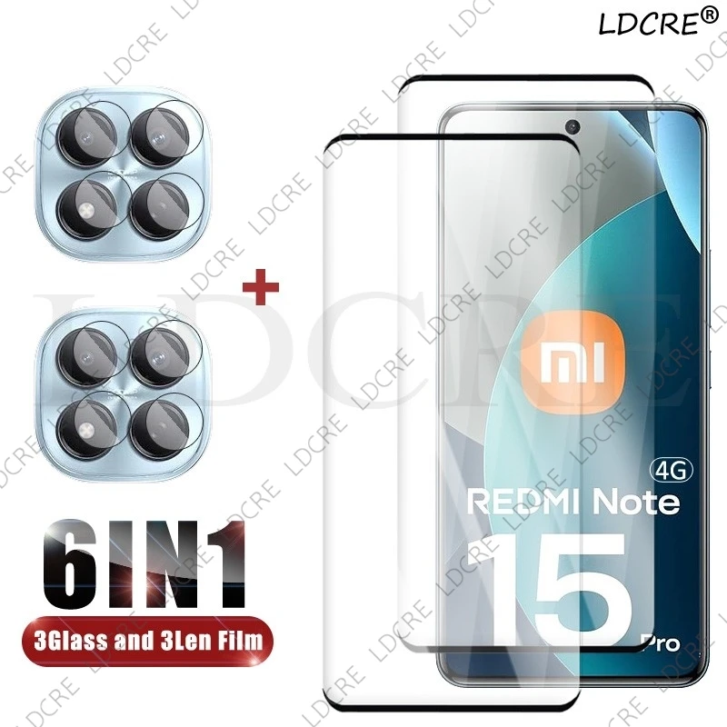 For Redmi Note 15 Pro 4G Glass Redmi Note 15 Pro 4G Full Screen Protector Glass Camera Lens Flim For Redmi Note 15 Pro Global
For Redmi Note 15 Pro 4G Glass Redmi Note 15 Pro 4G Full Screen Protector Glass Camera Lens Flim For Redmi Note 15 Pro Global