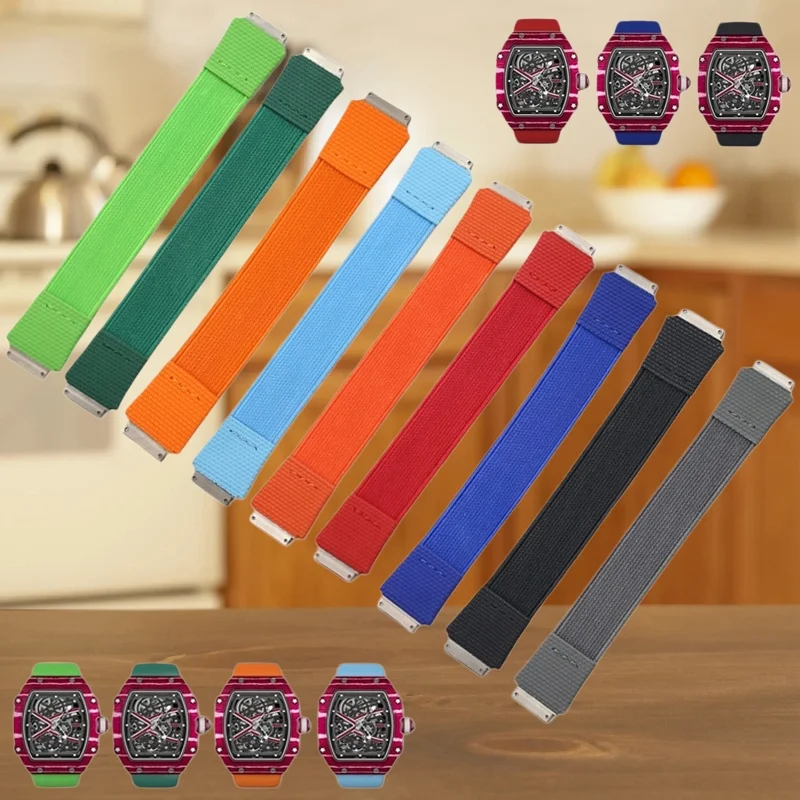 For RM Richard Miller Men's Collection RM67 RM67-02 67-01 Series New Elastic Band Loop Strap Watchband Waterproof Bracelet
For RM Richard Miller Men's Collection RM67 RM67-02 67-01 Series New Elastic Band Loop Strap Watchband Waterproof Bracelet