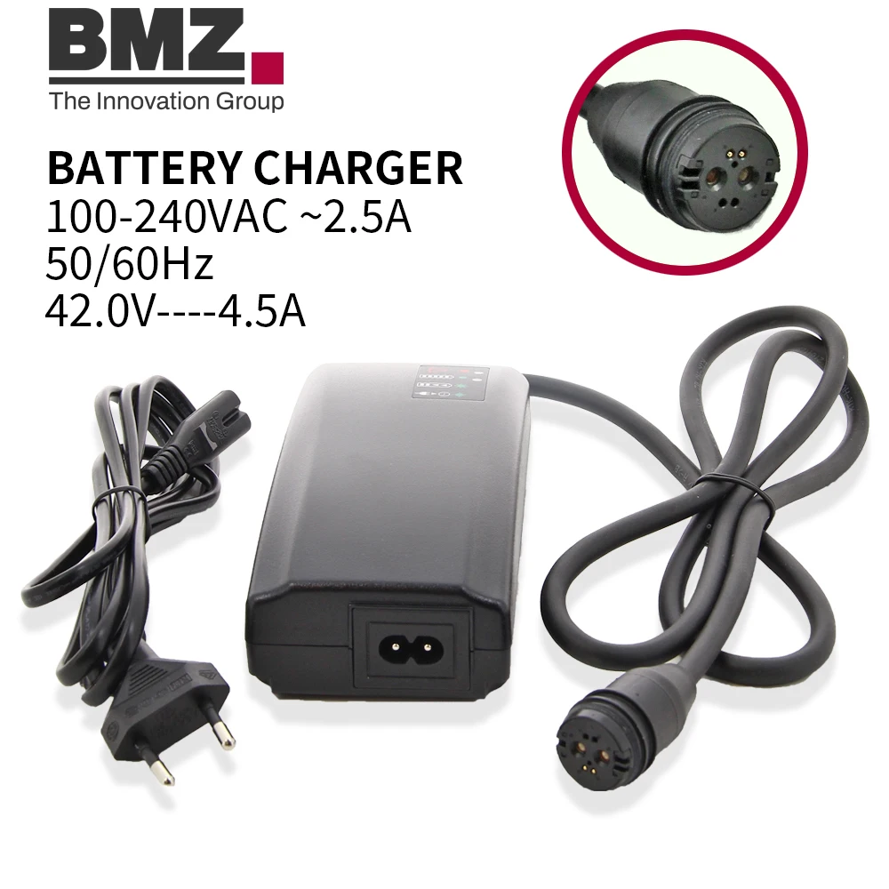 Lithium-ion charger 42.0V 4.5A, Scooter/Bicycle Parts,Fit BMZ BSC42004500 Li-ion charger Rosenberger plug, E-Scooter/EBike Parts
Lithium-ion charger 42.0V 4.5A, Scooter/Bicycle Parts,Fit BMZ BSC42004500 Li-ion charger Rosenberger plug, E-Scooter/EBike Parts