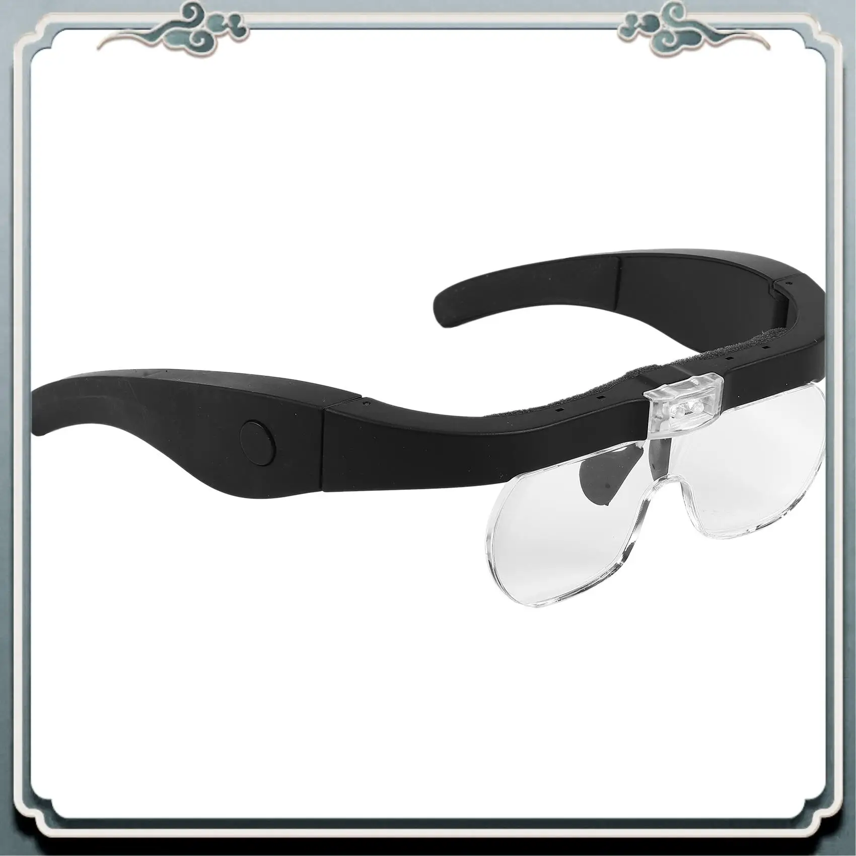 Premium Wearing Glasses Magnifier USB Rechargeable With LED Light For Reading Jewelers Watchmaker Repair Magnifing
Premium Wearing Glasses Magnifier USB Rechargeable With LED Light For Reading Jewelers Watchmaker Repair Magnifing