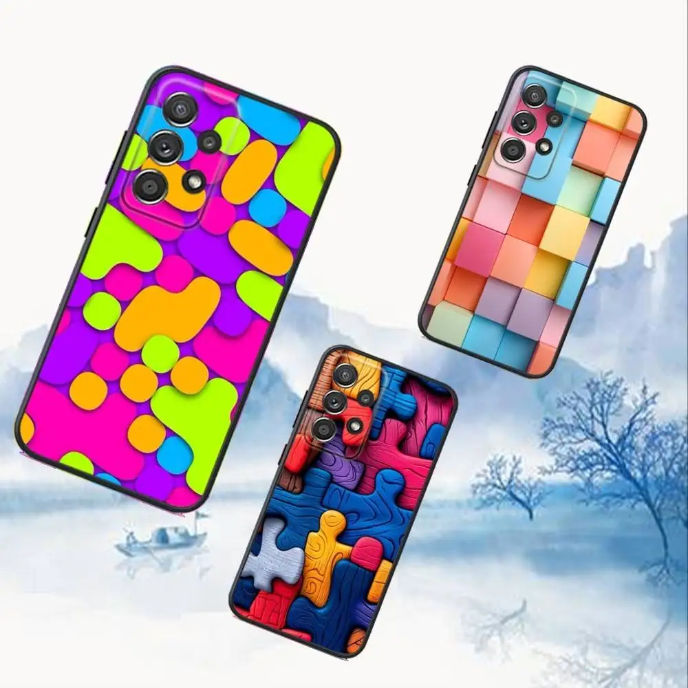 3D Colorful Block Phone Case For Samsung S25,S24,S21,S22,S23,S30,Ultra,S20,Plus,Fe,Lite,Note,10,9,5G Black Cover
3D Colorful Block Phone Case For Samsung S25,S24,S21,S22,S23,S30,Ultra,S20,Plus,Fe,Lite,Note,10,9,5G Black Cover