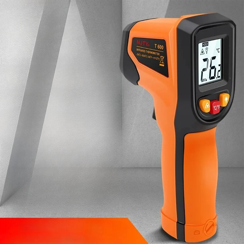 Digital Infrared Thermometer -50~600℃ Laser Termometro Pyrometer Gun Laser Temperature Meter Industrial Tools
Digital Infrared Thermometer -50~600℃ Laser Termometro Pyrometer Gun Laser Temperature Meter Industrial Tools