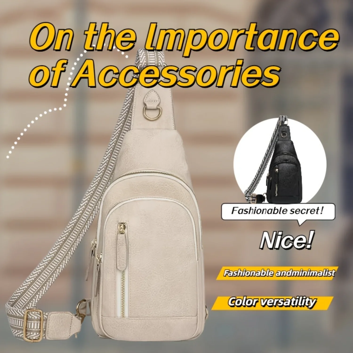 Girl's sling bag, single shoulder crossbody bag, outdoor sports travel single shoulder bag suitable for girls' daily travel
Girl's sling bag, single shoulder crossbody bag, outdoor sports travel single shoulder bag suitable for girls' daily travel