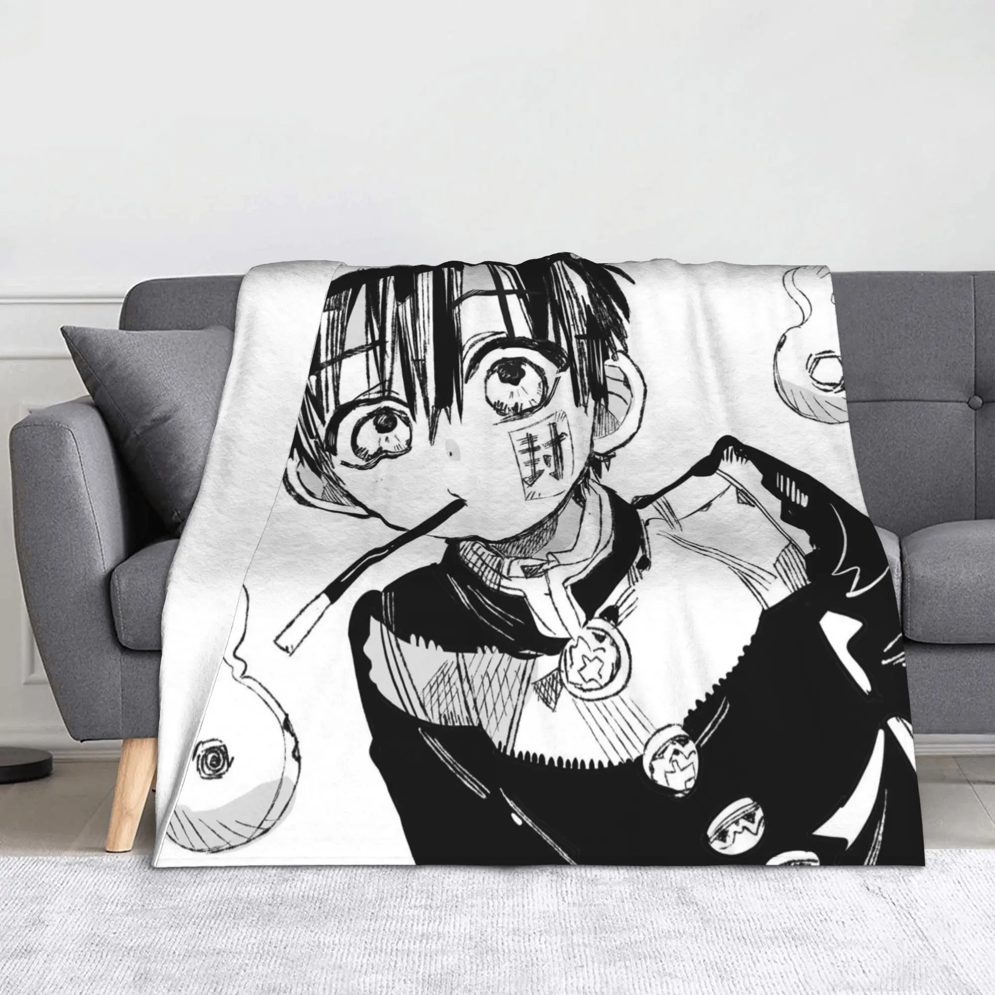 Плюшевые пледы Yugi Amane в стиле ретро с изображением Ханако-куна, забавные дышащие покрывала для стульев, декоративные текстильные пледы для диванов
Плюшевые пледы Yugi Amane в стиле ретро с изображением Ханако-куна, забавные дышащие покрывала для стульев, декоративные текстильные пледы для диванов