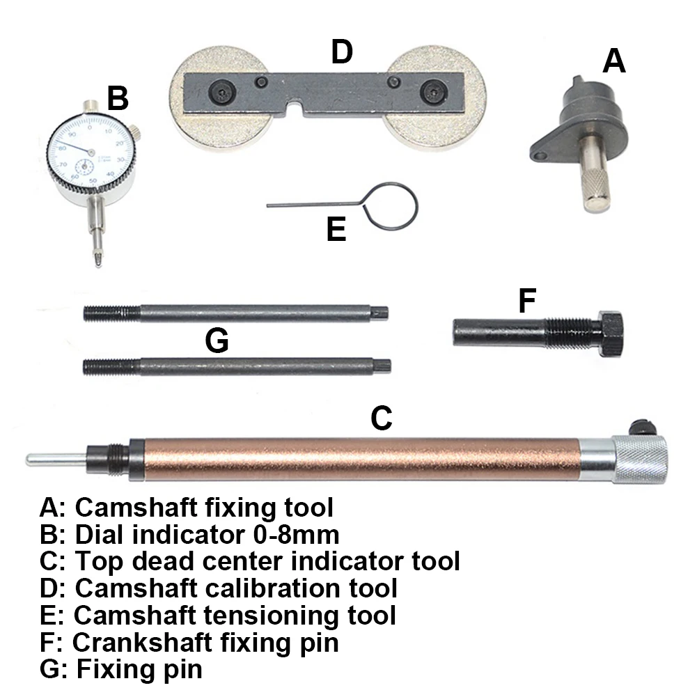 Engine Chain Timing Tool Engine Timing Chain Riveting Tool Set Engine Chain Timing Tool Kit for Volkswagen for Audi 1.2 1.4 1.6
Engine Chain Timing Tool Engine Timing Chain Riveting Tool Set Engine Chain Timing Tool Kit for Volkswagen for Audi 1.2 1.4 1.6