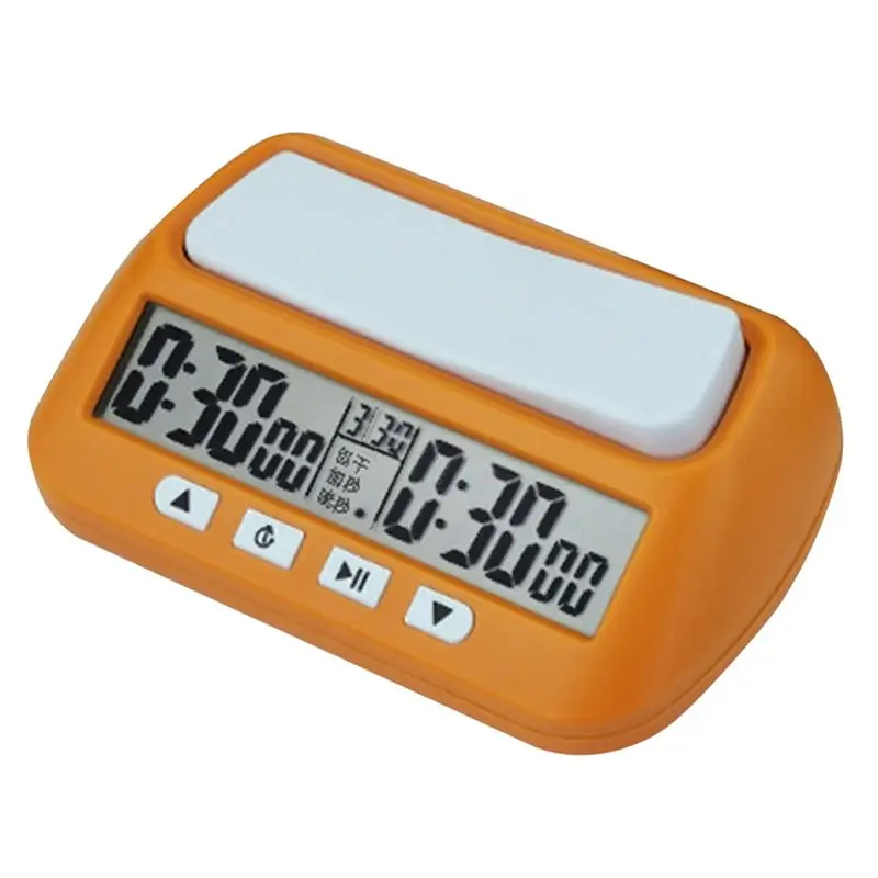 AEF6-Professional Board Game Timer Count Up Down Competition Hour Meter Table Games Chess Clock For International Chess
AEF6-Professional Board Game Timer Count Up Down Competition Hour Meter Table Games Chess Clock For International Chess