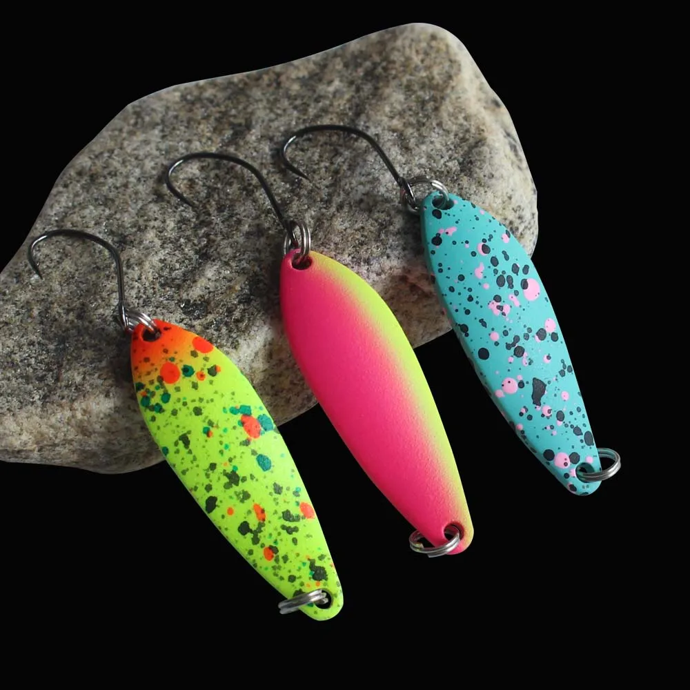Wholesale Fishing Bait UV/GLOW 2.5g/3.5g Metal Bait Sinking Fishing Wobblers Crank Bait Bass Lure Copper Spoon Fishing Lure
Wholesale Fishing Bait UV/GLOW 2.5g/3.5g Metal Bait Sinking Fishing Wobblers Crank Bait Bass Lure Copper Spoon Fishing Lure