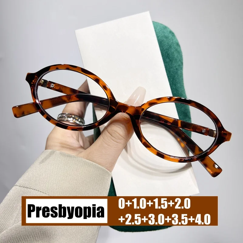 Unisex Fashion Round Frame Reading Glasses Men Women Ultralight Presbyopia Plus Diopters Vintage Anti-blue Far Sight Glasses
Unisex Fashion Round Frame Reading Glasses Men Women Ultralight Presbyopia Plus Diopters Vintage Anti-blue Far Sight Glasses