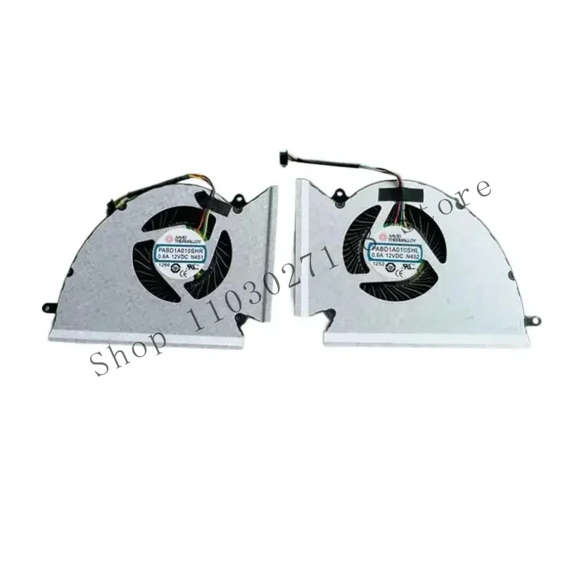 WYORESY PABD1A010SHL PABD1A010SHR N452 N451 Новый охлаждающий вентилятор для процессора MSI GP76 GE76 WE76 DC12V 0,6A
WYORESY PABD1A010SHL PABD1A010SHR N452 N451 Новый охлаждающий вентилятор для процессора MSI GP76 GE76 WE76 DC12V 0,6A