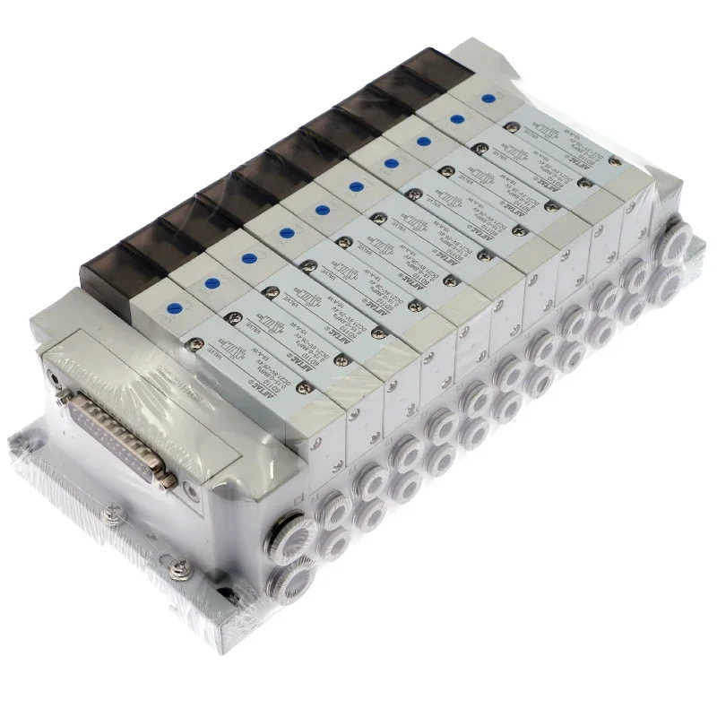 AIRTAC EU Series Intergrated Solenoid Valve Island 6D1H15FJ06BS15 21 position valve island with terminal
AIRTAC EU Series Intergrated Solenoid Valve Island 6D1H15FJ06BS15 21 position valve island with terminal