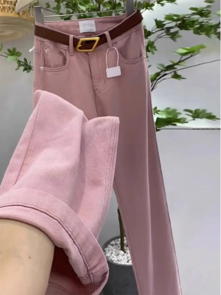 High Waist Wide Leg Denim Jeans Women's Spring Summer New Style Drapey Straight Leg Floor-Length Pants Slimming Effect
High Waist Wide Leg Denim Jeans Women's Spring Summer New Style Drapey Straight Leg Floor-Length Pants Slimming Effect